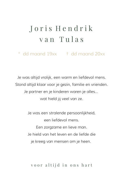Kaart binnenkant
