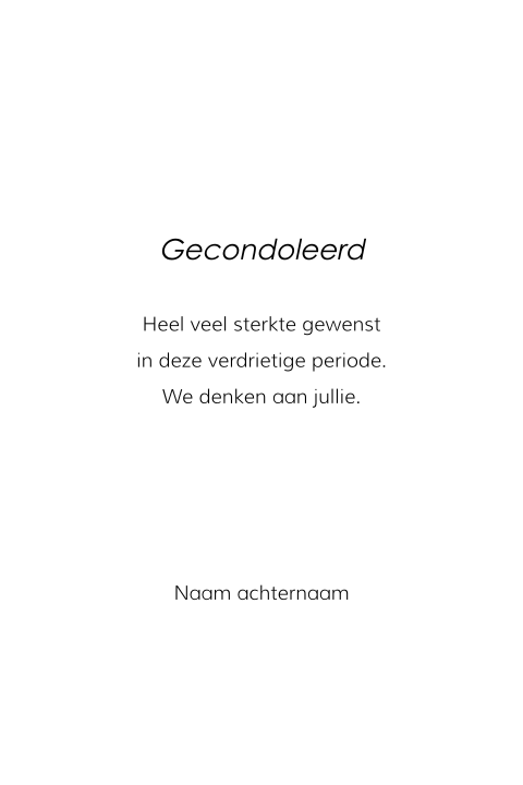 Kaart binnenkant