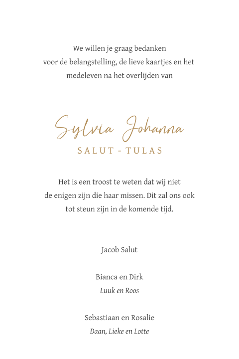 Kaart binnenkant