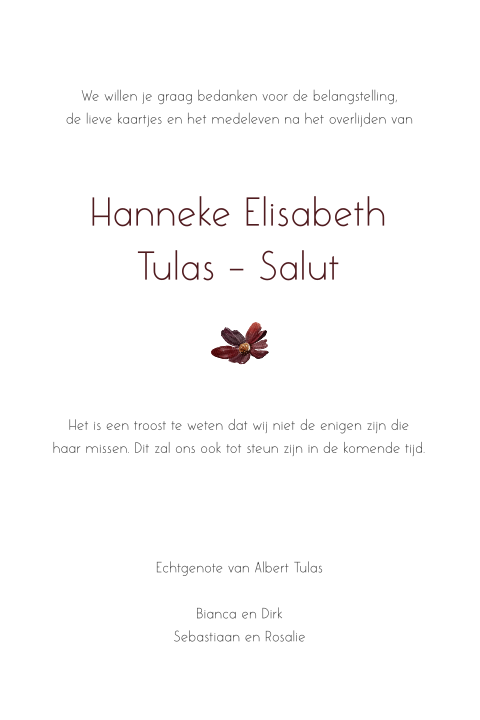 Kaart binnenkant