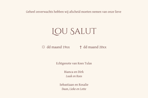 Kaart binnenkant