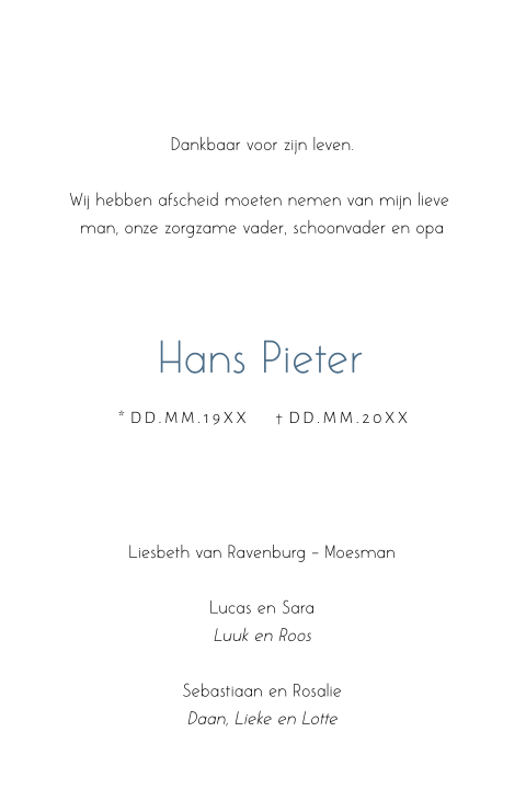 Kaart binnenkant