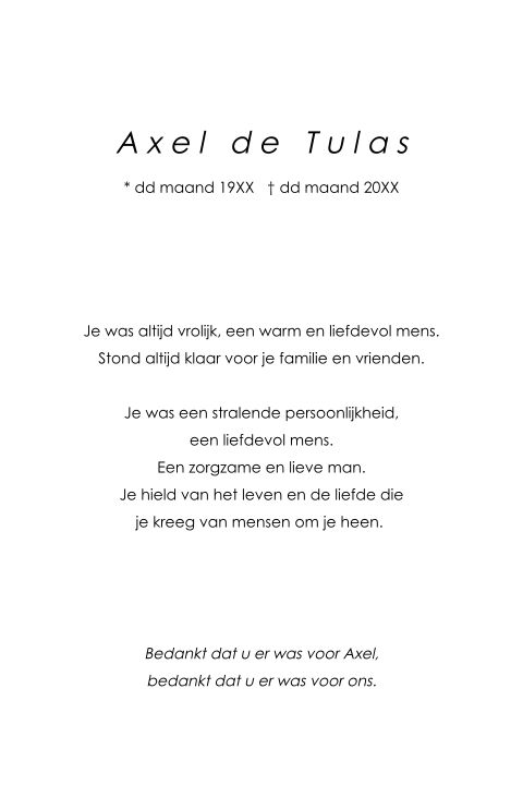Kaart binnenkant