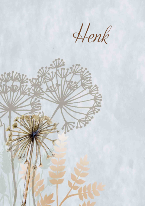 Rouwbrief berenklauw