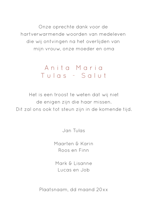 Kaart binnenkant