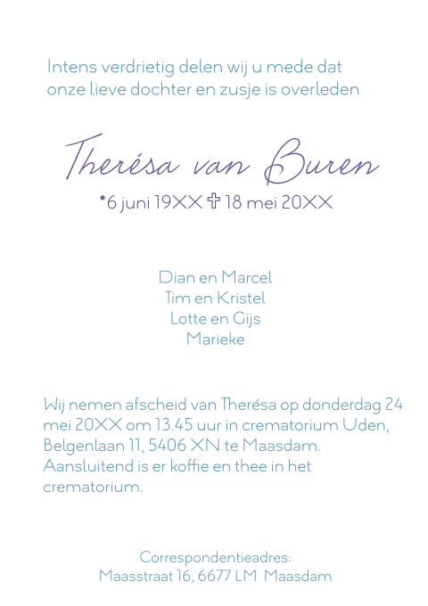 Kaart binnenkant