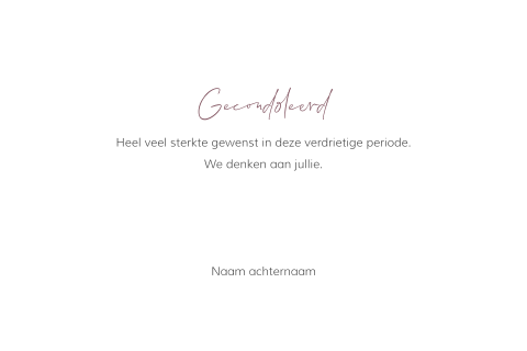 Kaart binnenkant