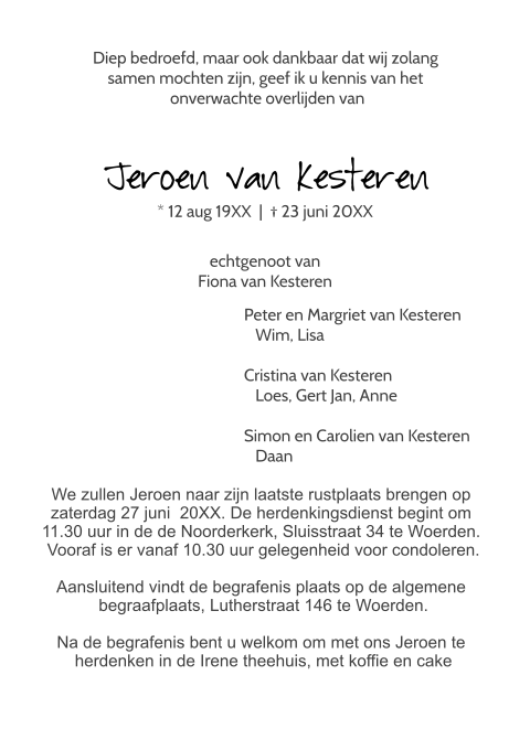 Kaart binnenkant