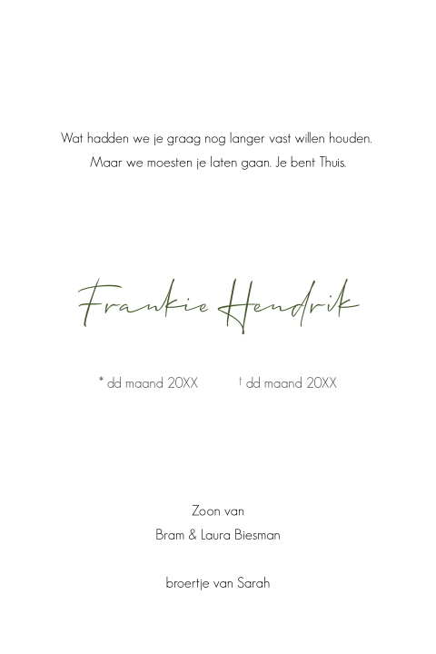 Kaart binnenkant