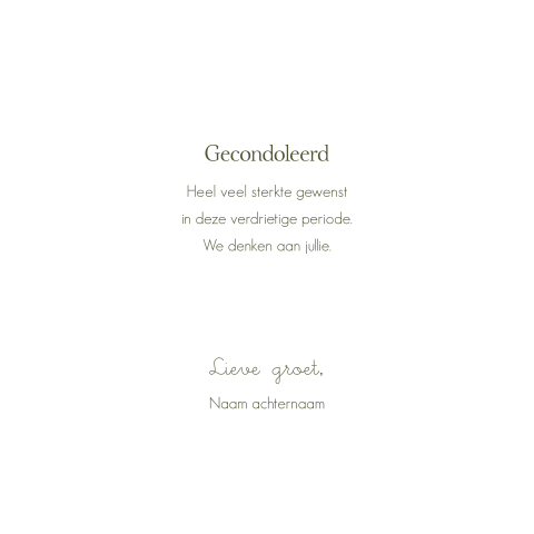 Kaart binnenkant