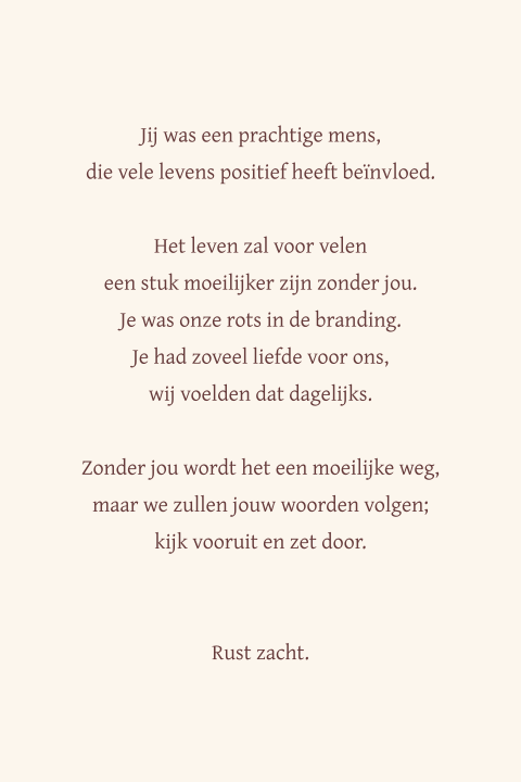 Kaart binnenkant