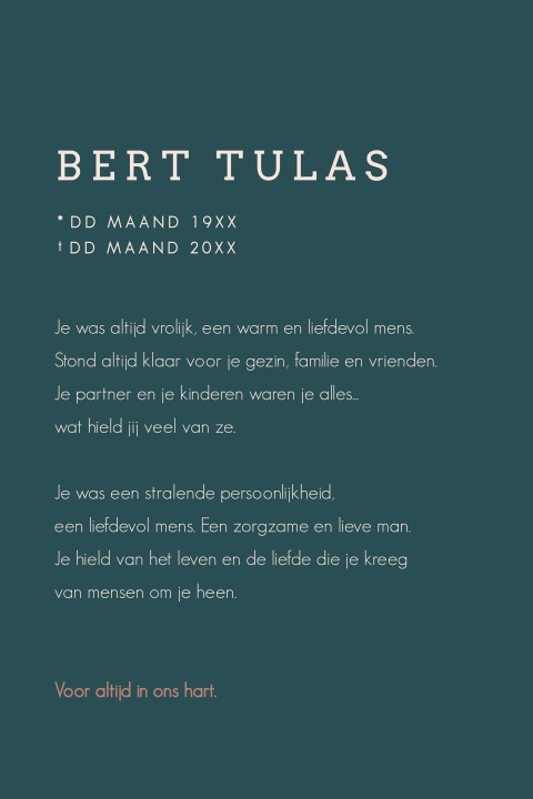 Kaart binnenkant