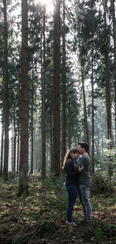 Huisstijl trouwkaart Forest