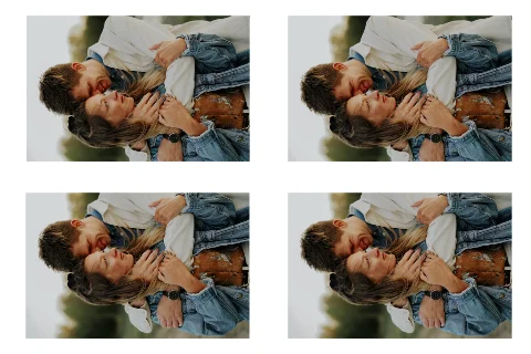 DIY fotolabels om de trouwkaart nog unieker te maken