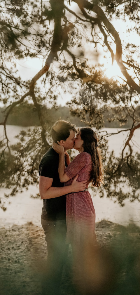 Trouwkaart foto achtergrond kalkpapier bruiloft