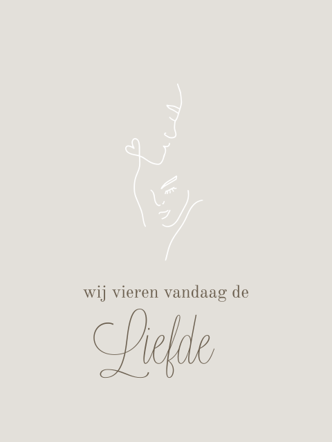 Bruiloftsbord welkomstbord bruiloft wij vieren de liefde lijntekening