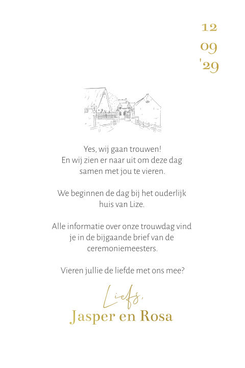 Insteek kaart Slot Doddendael