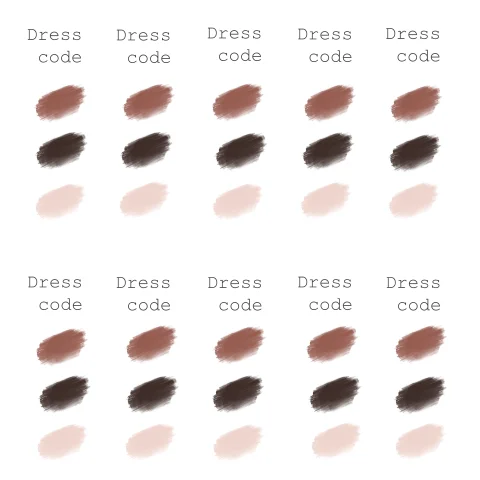 Dress code kaartje passend bij de trouwkaart