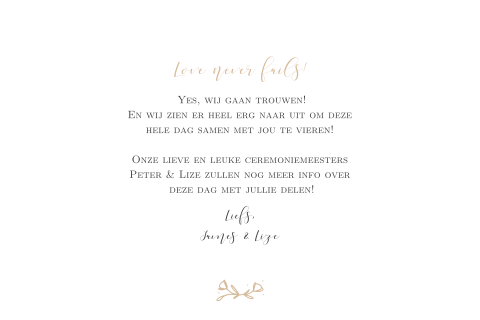 Kaart binnenkant