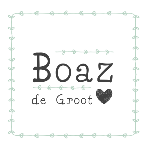 Lief geboortekaartje voor een jongen