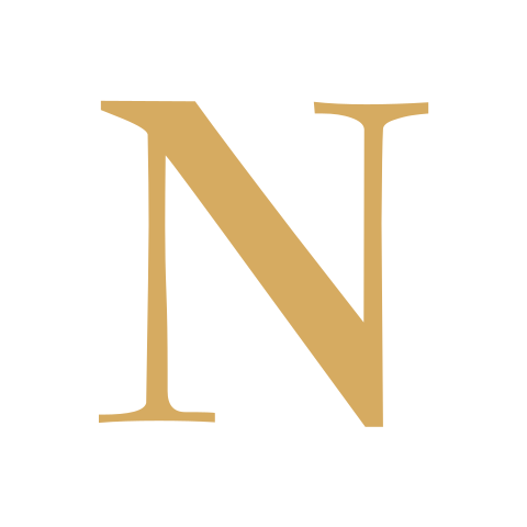 sluitsticker sierlijke initialen naam met witte achtergrond