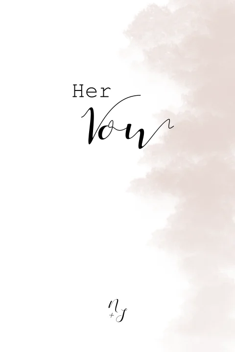 Vow boekje kaartje passend bij de trouwkaart