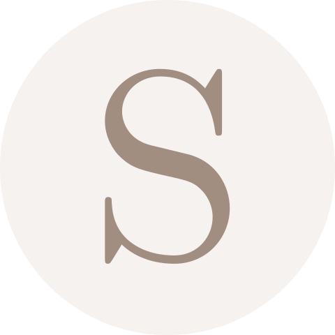 sluitsticker geboortekaartje initialen naam bruin beige