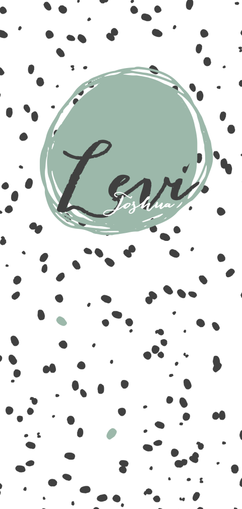 Stoer geboortekaartje voor een jongen