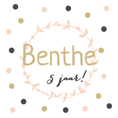 Feestelijke uitnodiging voor een kinderverjaardag