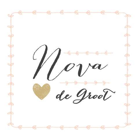 Lief geboortekaartje voor een meisje