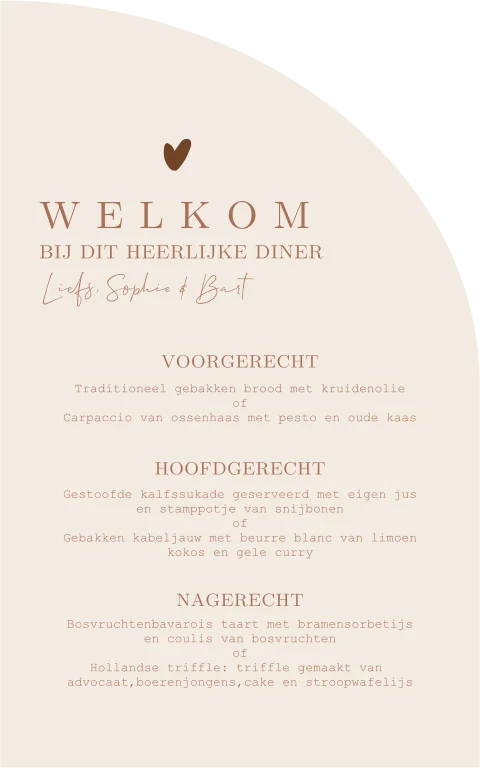 bruiloftsbord met tafelschikking voor op de bruiloft boog vorm