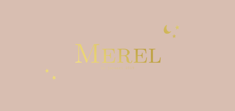 Geboortekaartje meisje met sterren en maan in folie en roze panorama