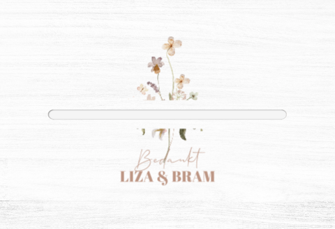 Enveloppen kist voor kaarten op de bruiloft in stijl van de trouwkaart