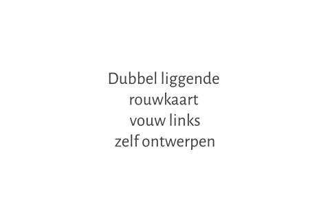 Dubbel liggende rouwkaart zelf maken