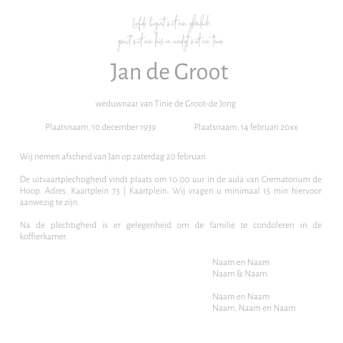 Kaart binnenkant