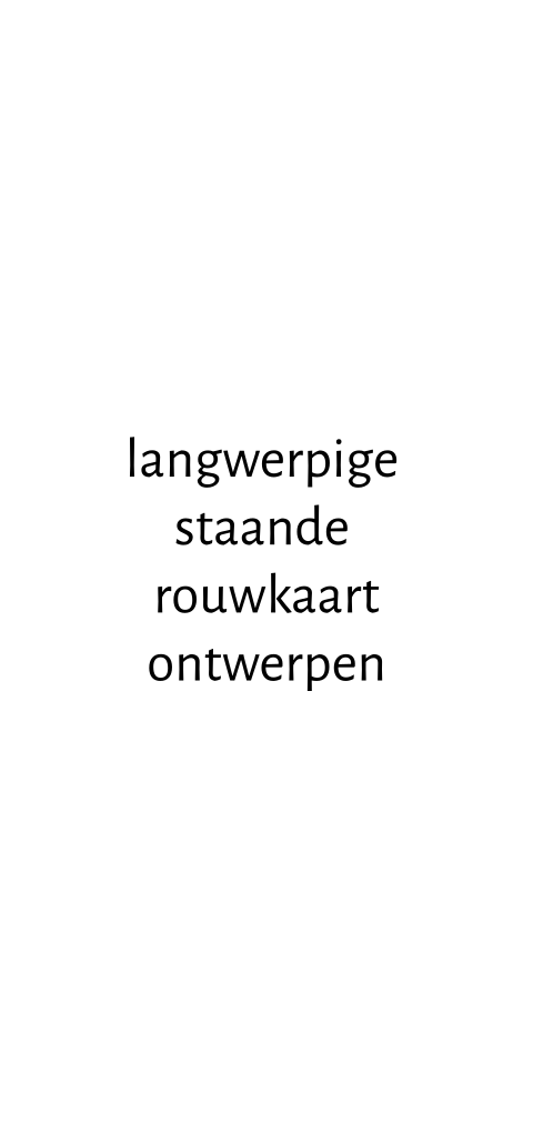 Langwerpige 21 cm staande rouwkaart ontwerpen