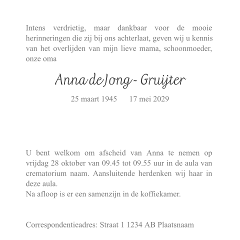 Kaart binnenkant