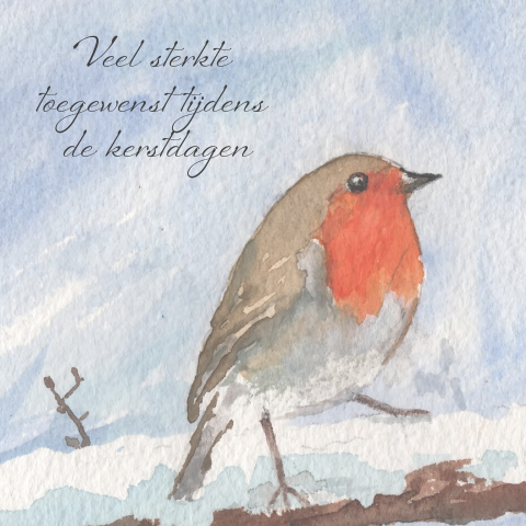 Kerstgroet na overlijden dierbare