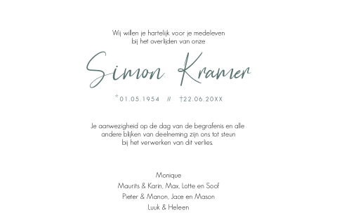 Kaart binnenkant