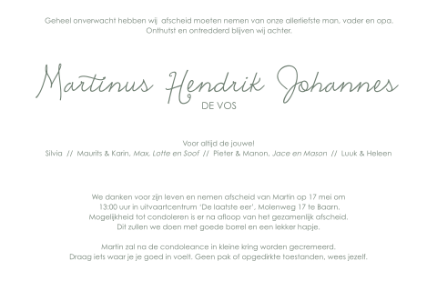 Kaart binnenkant