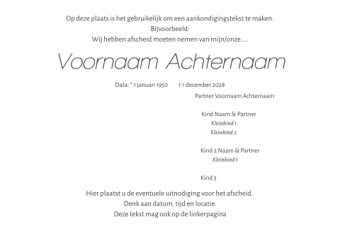 Kaart binnenkant