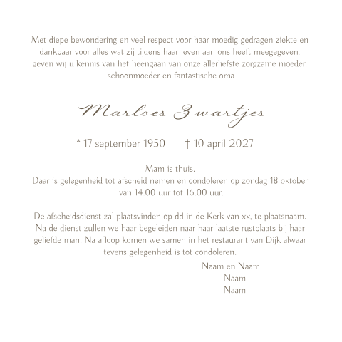 Kaart binnenkant
