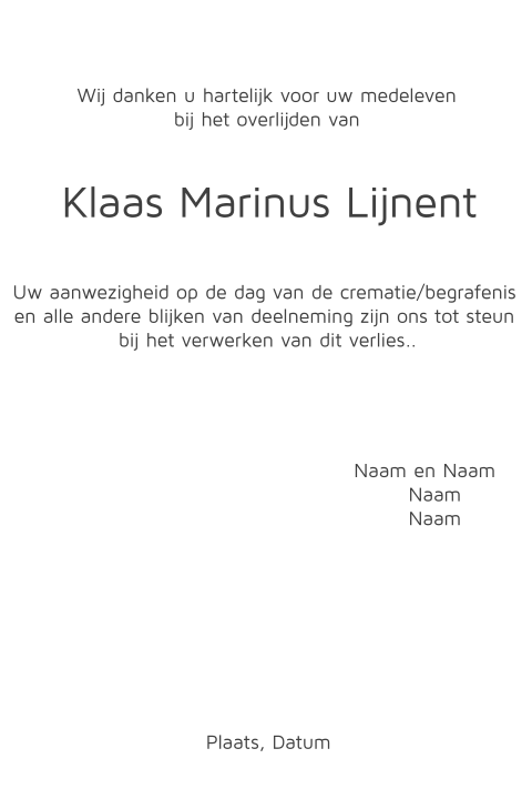 Kaart binnenkant