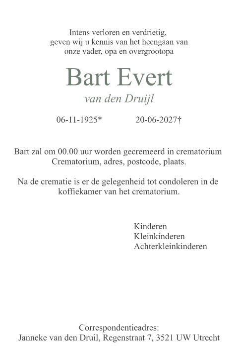 Kaart binnenkant