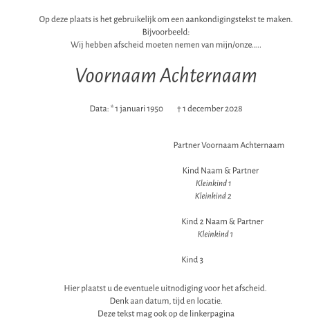 Kaart binnenkant