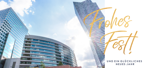 Festtagswünsche im Büro