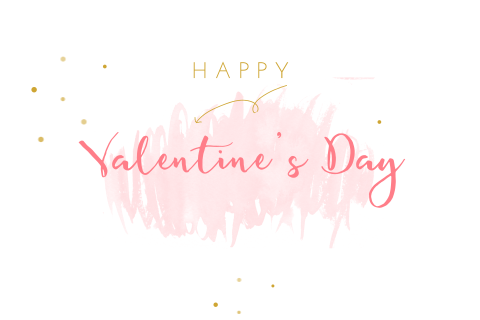 Valentinstag - Pastellrosa