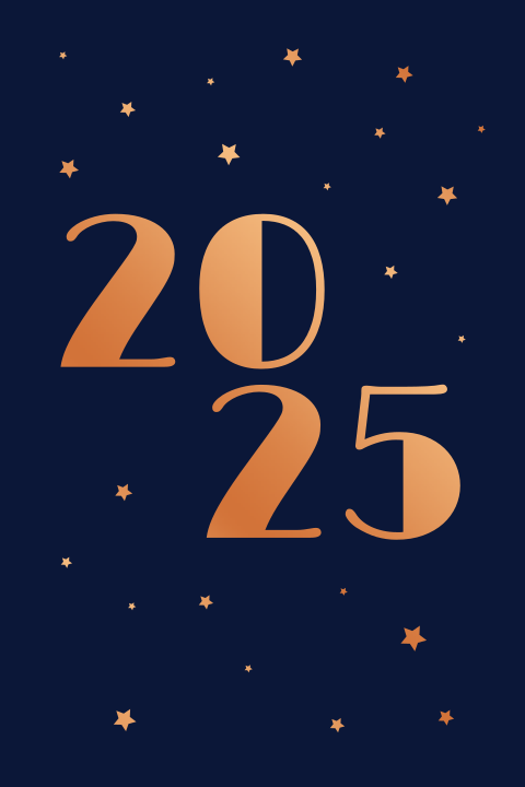 Sternennacht zum neuen Jahr