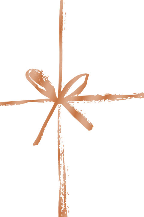 Kreative Weihnachtskarte im Design eines Geschenkes