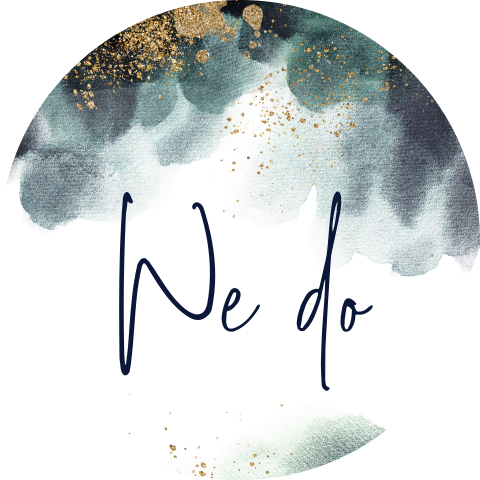 Briefsiegel mit goldenen Akzenten: "Aquarellliebe"